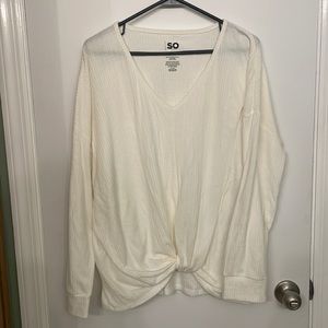 Off white oversized sweater.